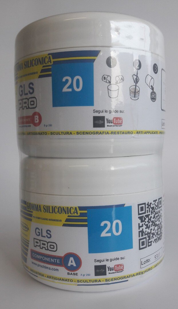 GLS PRO 1:1 10/40 Gomma siliconica  - Resin Shop